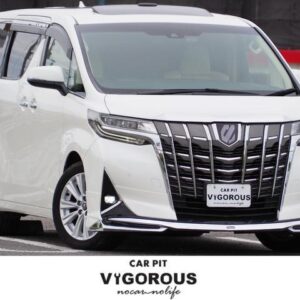 2019 Toyota Alphard white gasoline used car Japan export