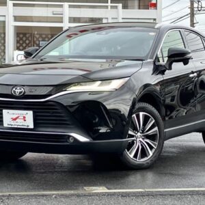 2020 Toyota Harrier black gasoline used car Japan export