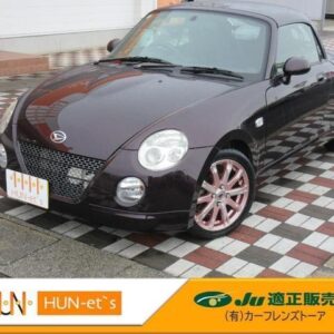 2008 Daihatsu Copen purple gasoline used car Japan export