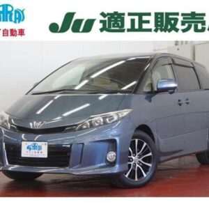 2013 Toyota Estima gray gasoline used car Japan export