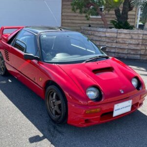1993 Mazda Autozam Az-1 red gasoline used car Japan export