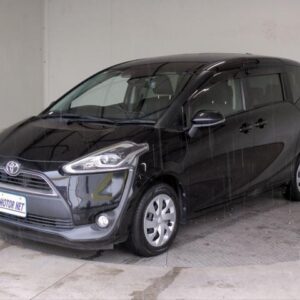 2018 Toyota Sienta black gasoline used car Japan export