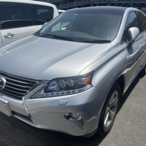2014 Lexus Rx silver gasoline used car Japan export