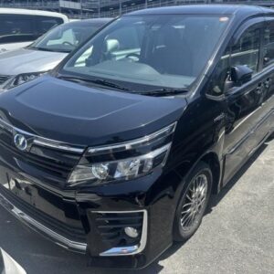 2016 Toyota Voxy black gasoline used car Japan export