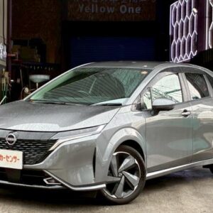 2022 Nissan Aura gunmetal gasoline used car Japan export