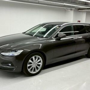 2021 Volvo V90 gray hybrid used car Japan export
