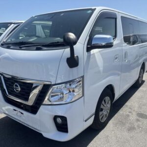 2020 Nissan Nv350Caravan Van white gasoline used car Japan export