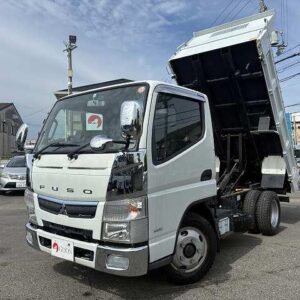 2018 Mitsubishi Fuso Canter white diesel used car Japan export