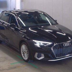 2023 Audi A3 black gasoline used car Japan export