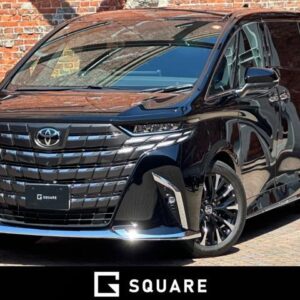 2025 Toyota Alphard Hybrid black gasoline used car Japan export