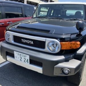 2014 Toyota Fj Cruiser black gasoline used car Japan export