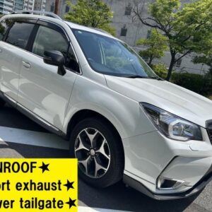 2013 Subaru Forester pearl gasoline used car Japan export