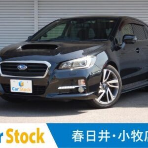 2015 Subaru Levorg black gasoline used car Japan export