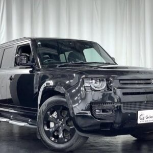 2022 Land Rover Defender black diesel used car Japan export
