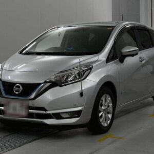 2021 Nissan Note silver gasoline used car Japan export
