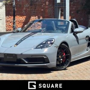 2024 Porsche 718 Boxster gray gasoline used car Japan export