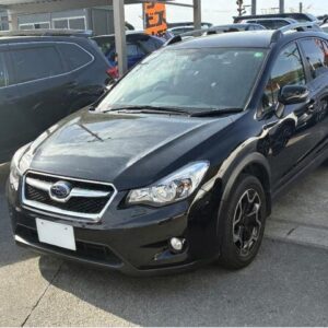 2015 Subaru Xv black gasoline used car Japan export