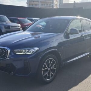 2023 Bmw X4 blue diesel used car Japan export