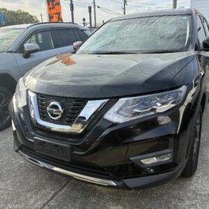 2019 Nissan X-Trail black gasoline used car Japan export