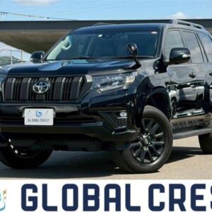 2023 Toyota Land Cruiser Prado black diesel used car Japan export