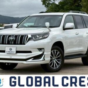 2023 Toyota Land Cruiser Prado pearl diesel used car Japan export