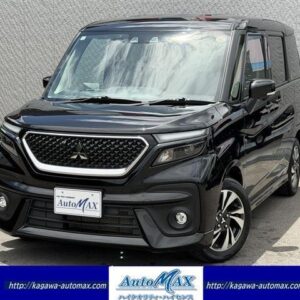 2023 Mitsubishi Delica D:2 black gasoline used car Japan export