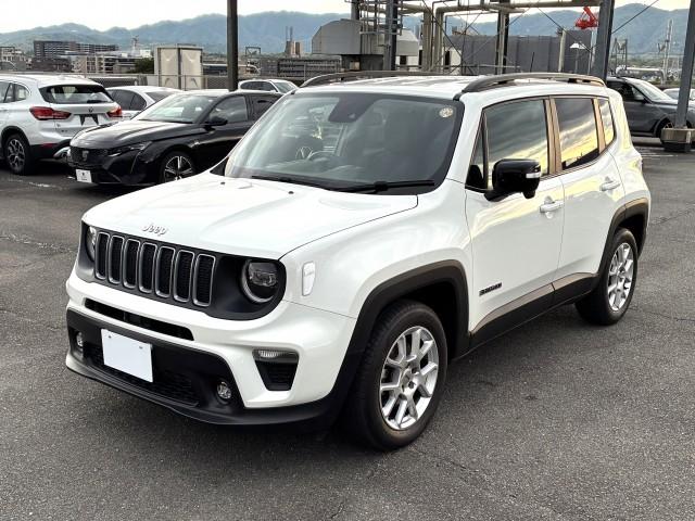Ref:AUX-24095806 CHRYSLER JEEP JEEP RENEGADE 2024 1 2024 Chrysler Jeep Jeep Renegade white gasoline used car Japan export