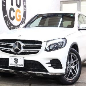 2019 Mercedes Benz Glc-Class white gasoline used car Japan export