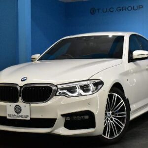 2017 Bmw 5 Series white gasoline used car Japan export