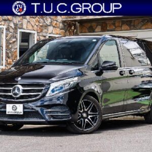 2017 Mercedes Benz V-Class black diesel used car Japan export