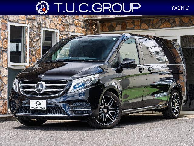 Ref:AUX-24100140 MERCEDES BENZ V-CLASS 2017 1 2017 Mercedes Benz V-Class black diesel used car Japan export