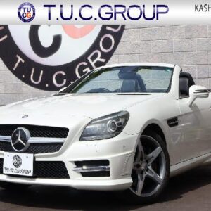 2015 Mercedes Benz Slk white gasoline used car Japan export