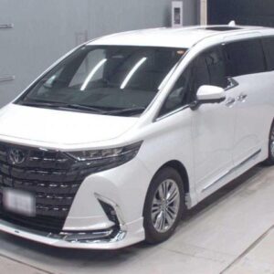 2025 Toyota Alphard pearl gasoline used car Japan export
