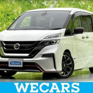 2017 Nissan Serena pearl gasoline used car Japan export