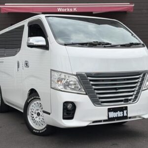 2020 Nissan Nv350Caravan Van white gasoline used car Japan export