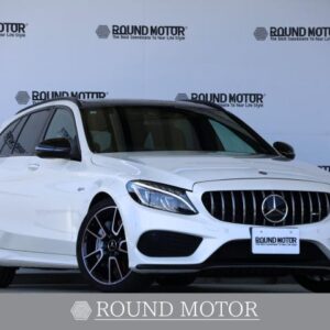 2017 Mercedes Amg C-Class Stationwagon white gasoline used car Japan export