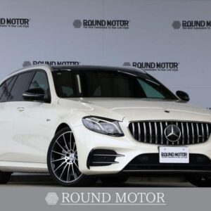 2017 Mercedes Amg E-Class Stationwagon white gasoline used car Japan export