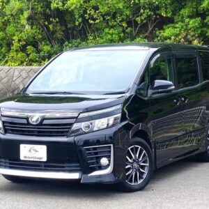 2014 Toyota Voxy black gasoline used car Japan export