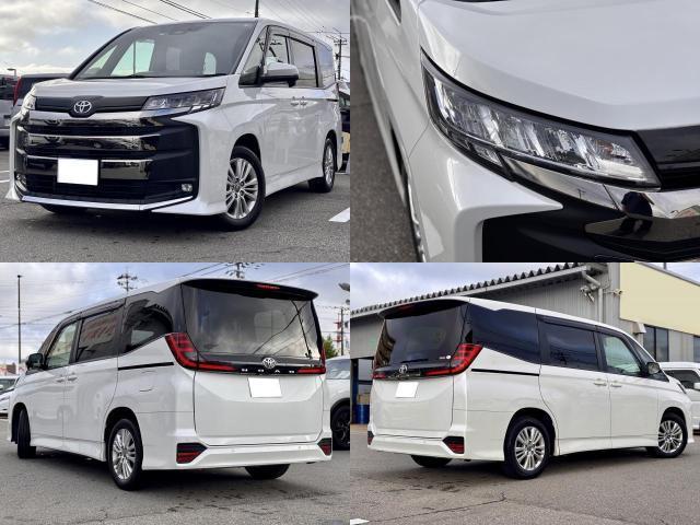 Ref:AUX-24111176 TOYOTA NOAH 2023 1 2023 Toyota Noah pearl gasoline used car Japan export
