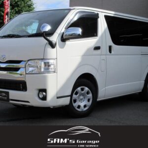 2016 Toyota Regius Ace Van white diesel used car Japan export