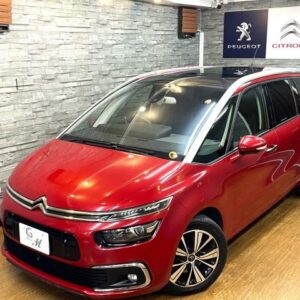 2017 Citroen Grand C4 Picasso red diesel used car Japan export