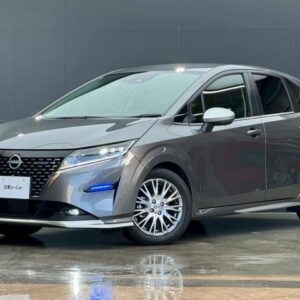 2021 Nissan Note gray gasoline used car Japan export