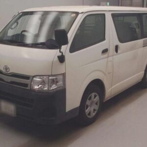 2011 Toyota Regius Ace Van white diesel used car Japan export