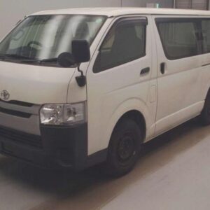 2017 Toyota Regius Ace Van white gasoline used car Japan export