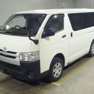 2018 Toyota Regius Ace Van white diesel used car Japan export