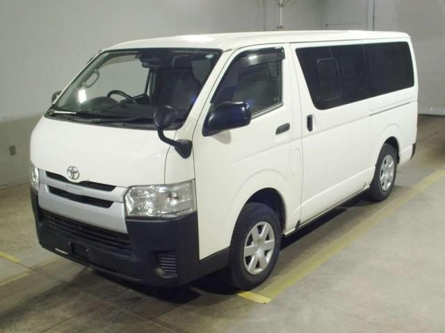Ref:AUX-24117230 TOYOTA REGIUS ACE VAN 2018 1 2018 Toyota Regius Ace Van white diesel used car Japan export