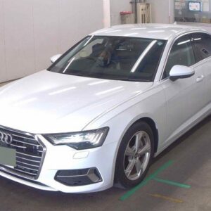 2021 Audi A6 white gasoline used car Japan export