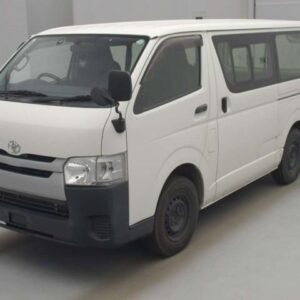 2017 Toyota Regius Ace Van white gasoline used car Japan export