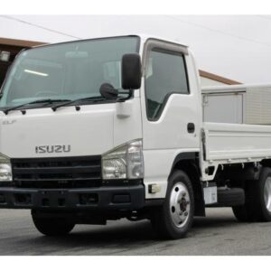 2014 Isuzu Elf Truck white diesel used car Japan export