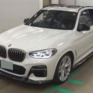 2021 Bmw X3 white gasoline used car Japan export